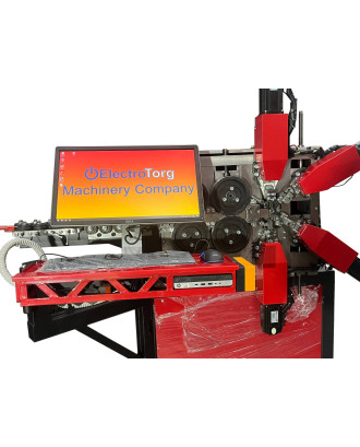CNC maszyna do nawijania sprężyn do produkcji sprężyn 0,8-3 mm ElectroTorg CNC maszyna do nawijania sprężyn do produkcji sprężyn 0,8-3 mm ElectroTorg
