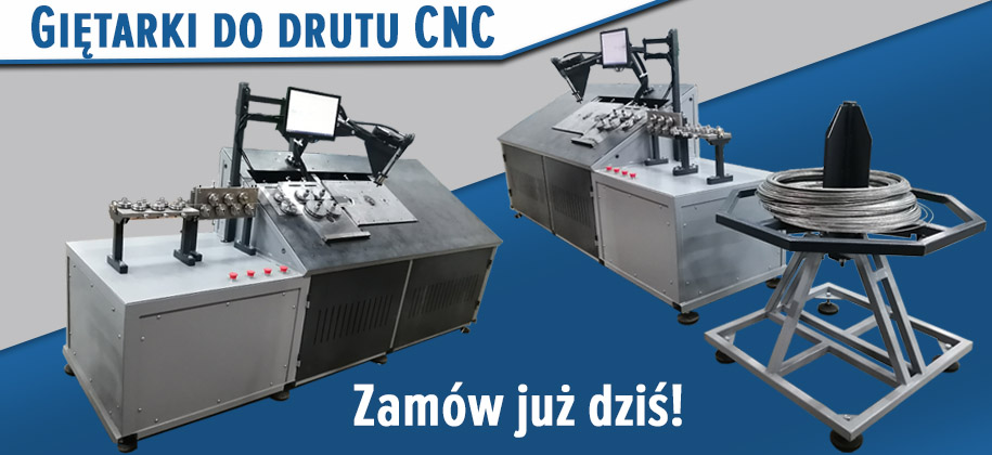 Giętarki do drutu CNC